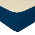Prześcieradło jersey z gumką 120x200 granatowe na wysoki materac 30 cm Jersey 1 Prześcieradło jersey z gumką 120x200 granatowe na wysoki materac 30 cm Jersey 1
