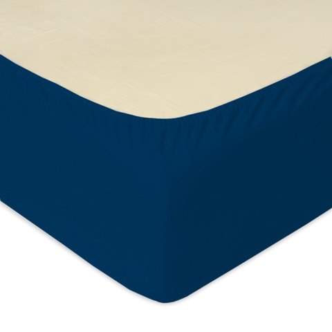 Prześcieradło jersey z gumką 120x200 granatowe na wysoki materac 30 cm Jersey 1 Prześcieradło jersey z gumką 120x200 granatowe na wysoki materac 30 cm Jersey 1