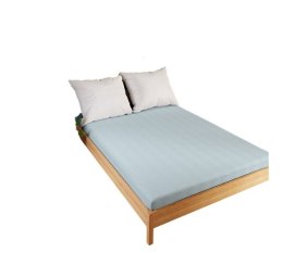 Prześcieradło jersey z gumką 140x200 Dreamy Premium jasne niebieskie 100033/JEG/008/140200/1