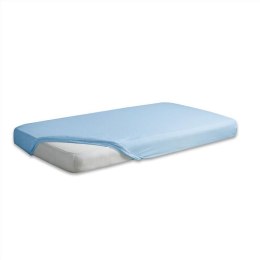 Prześcieradło jersey z gumką 140x200 niebieskie 24 Premium