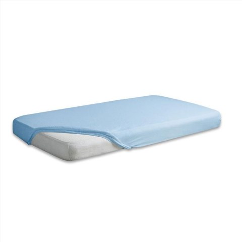 Prześcieradło jersey z gumką 140x200 niebieskie 24 Premium Prześcieradło jersey z gumką 140x200 niebieskie 24 Premium
