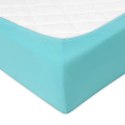 Prześcieradło jersey z gumką 140x200 turkusowe 31 Premium Prześcieradło jersey z gumką 140x200 turkusowe 31 Premium