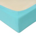 Prześcieradło jersey z gumką 140x200 turkusowe 31 Premium Prześcieradło jersey z gumką 140x200 turkusowe 31 Premium