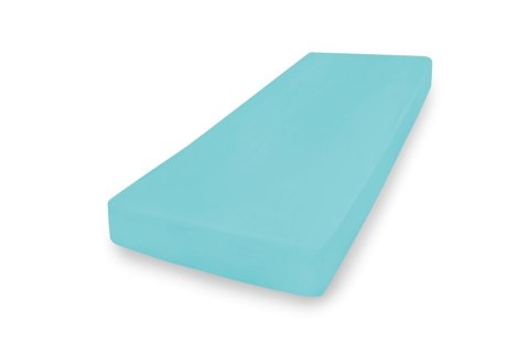 Prześcieradło jersey z gumką 140x200 turkusowe 31 Premium Prześcieradło jersey z gumką 140x200 turkusowe 31 Premium
