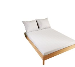 Prześcieradło jersey z gumką 180x200 Dreamy Premium białe 100033/JEG/001/180200/1