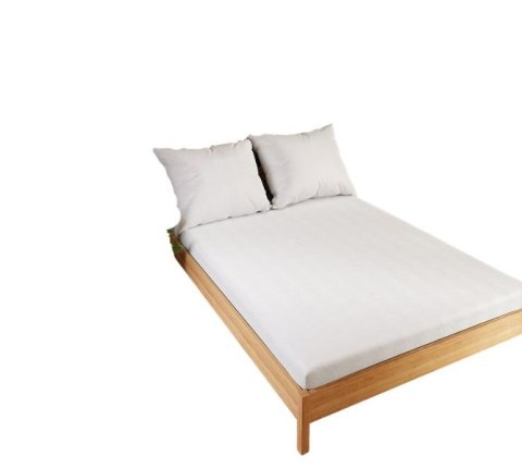 Prześcieradło jersey z gumką 180x200 Dreamy Premium białe 100033/JEG/001/180200/1