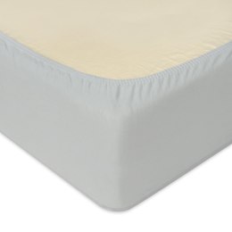 Prześcieradło jersey z gumką 180x200 szare 42 na wysoki Premium