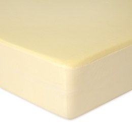 Prześcieradło jersey z gumką 220x200 kremowe 04 Premium