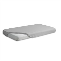 Prześcieradło jersey z gumką 220x200 szare 42 na wysoki Premium