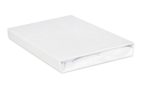 Prześcieradło jersey z gumką 90x200 białe Premium Prześcieradło jersey z gumką 90x200 białe Premium