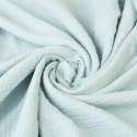 Prześcieradło muślinowe z gumką 90x200 miętowe 33 Muslin Prześcieradło muślinowe z gumką 90x200 miętowe 33 Muslin