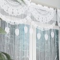 RANI Makrama żakardowa gotowa, szerokość 60 x wysokość 140cm, kolor 001 biały 001474/PBL/001/060140/1 RANI Makrama żakardowa gotowa, szerokość 60 x wysokość 140cm, kolor 001 biały 001474/PBL/001/060140/1