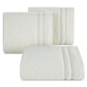 Ręcznik Emina 30x50 kremowy zdobiony stebnowaną bordiurą 500 g/m2 Eurofirany Ręcznik Emina 30x50 kremowy zdobiony stebnowaną bordiurą 500 g/m2 Eurofirany