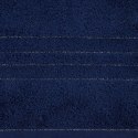 Ręcznik Gala 70x140 granatowy zdobiony błyszczącą nicią 500 g/m2 Eurofirany Ręcznik Gala 70x140 granatowy zdobiony błyszczącą nicią 500 g/m2 Eurofirany