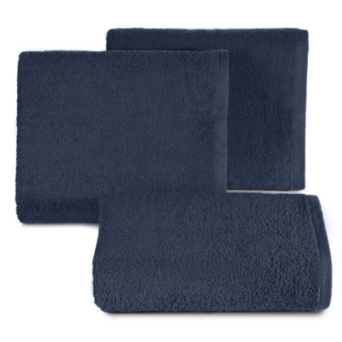 Ręcznik Gładki 2 70x140 granatowy 38 500g/m2 Eurofirany Ręcznik Gładki 2 70x140 granatowy 38 500g/m2 Eurofirany