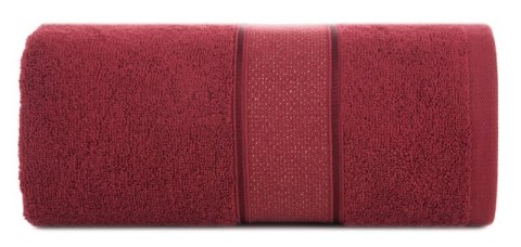 Ręcznik Liana 30x50 bordowy z błyszczącą nicią 500 g/m2 Eurofirany Ręcznik Liana 30x50 bordowy z błyszczącą nicią 500 g/m2 Eurofirany