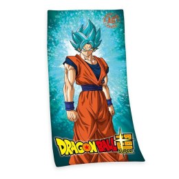 Ręcznik dziecięcy 75x150 Dragon niebieski plażowy bawełniany H23
