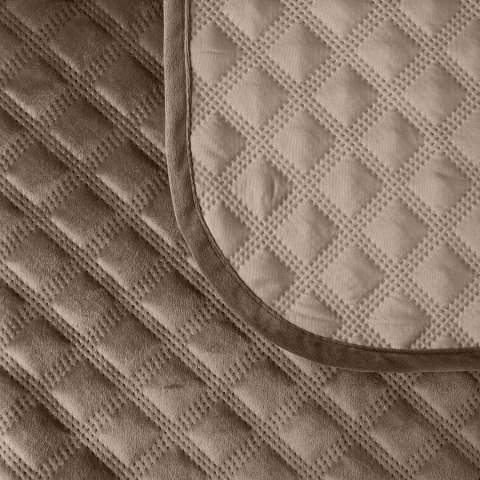 VELVI Narzuta dekoracyjna, rozmiar 170x210cm, kolor 002 brązowy VELVI0/NAP/002/170210/1 VELVI Narzuta dekoracyjna, rozmiar 170x210cm, kolor 002 brązowy VELVI0/NAP/002/170210/1