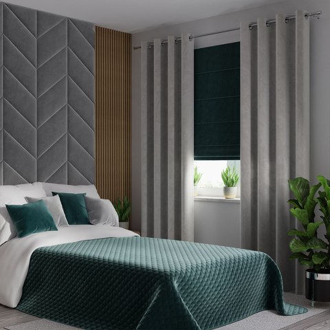 VELVI Narzuta dekoracyjna, rozmiar 170x210cm, kolor 008 ciemny turkusowy; petrol VELVI0/NAP/008/170210/1 VELVI Narzuta dekoracyjna, rozmiar 170x210cm, kolor 008 ciemny turkusowy; petrol VELVI0/NAP/008/170210/1