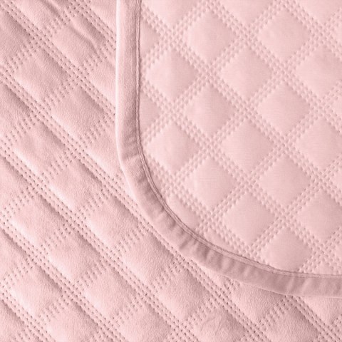 VELVI Narzuta dekoracyjna, rozmiar 170x210cm, kolor 014 jasny różowy VELVI0/NAP/014/170210/1 VELVI Narzuta dekoracyjna, rozmiar 170x210cm, kolor 014 jasny różowy VELVI0/NAP/014/170210/1