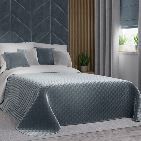 VELVI Narzuta dekoracyjna, rozmiar 170x210cm, kolor 063 niebieski VELVI0/NAP/063/170210/1 VELVI Narzuta dekoracyjna, rozmiar 170x210cm, kolor 063 niebieski VELVI0/NAP/063/170210/1