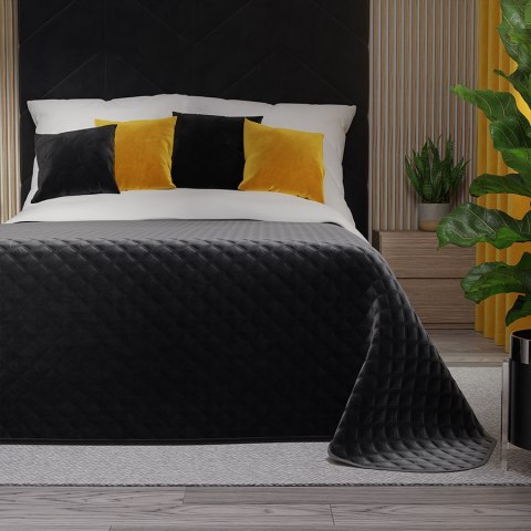 VELVI Narzuta dekoracyjna, rozmiar 170x210cm, kolor 111 czarny VELVI0/NAP/111/170210/1 VELVI Narzuta dekoracyjna, rozmiar 170x210cm, kolor 111 czarny VELVI0/NAP/111/170210/1