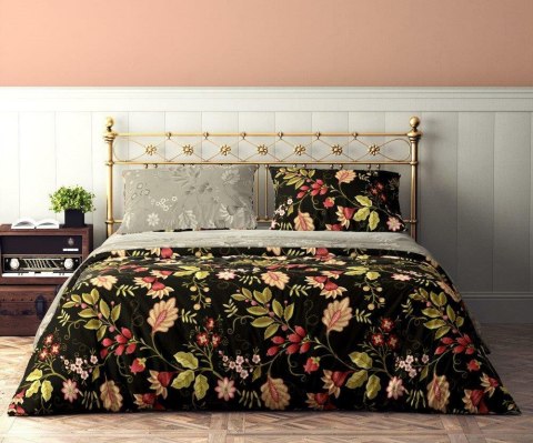 Pościel bawełniana 160x200 Flovery 004 kwiaty czarna beżowa kolorowa 23 Faro Pościel bawełniana 160x200 Flovery 004 kwiaty czarna beżowa kolorowa 23 Faro