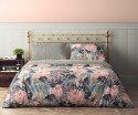 Pościel bawełniana 220x200 Flovery 001 kwiaty szara różowa 23 Faro Pościel bawełniana 220x200 Flovery 001 kwiaty szara różowa 23 Faro