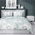 Pościel bawełniana 220x200 miętowa kwiaty 4461 B bawełna 40 Pościel bawełniana 220x200 miętowa kwiaty 4461 B bawełna 40