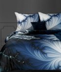 Pościel satynowa 160x200 Premium 16 niebieska z efektem 3D Eurofirany Pościel satynowa 160x200 Premium 16 niebieska z efektem 3D Eurofirany
