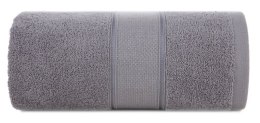 Ręcznik Liana 30x50 srebrny z błyszczącą nicią 500 g/m2 Eurofirany