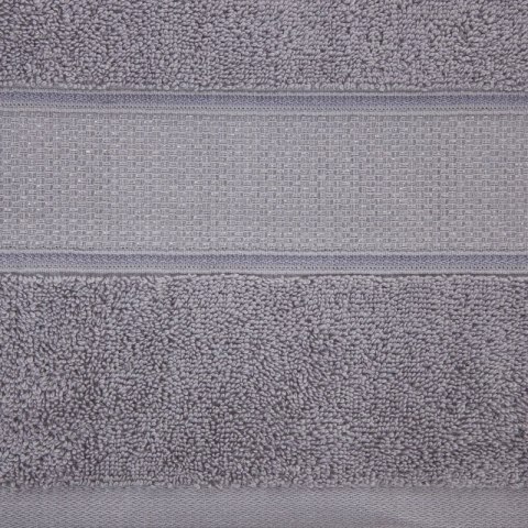 Ręcznik Liana 30x50 srebrny z błyszczącą nicią 500 g/m2 Eurofirany Ręcznik Liana 30x50 srebrny z błyszczącą nicią 500 g/m2 Eurofirany