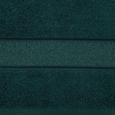 Ręcznik Liana 30x50 zielony ciemny z błyszczącą nicią 500 g/m2 Eurofirany Ręcznik Liana 30x50 zielony ciemny z błyszczącą nicią 500 g/m2 Eurofirany