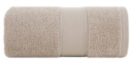 Ręcznik Liana 50x90 beżowy z błyszczącą nicią 500 g/m2 Eurofirany