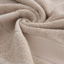 Ręcznik Liana 50x90 beżowy z błyszczącą nicią 500 g/m2 Eurofirany Ręcznik Liana 50x90 beżowy z błyszczącą nicią 500 g/m2 Eurofirany