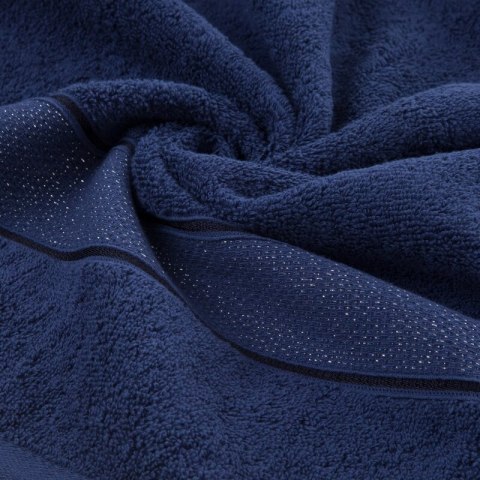 Ręcznik Liana 70x140 granatowy z błyszczącą nicią 500 g/m2 Eurofirany Ręcznik Liana 70x140 granatowy z błyszczącą nicią 500 g/m2 Eurofirany