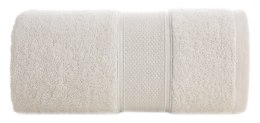 Ręcznik Liana 70x140 kremowy z błyszczącą nicią 500 g/m2 Eurofirany