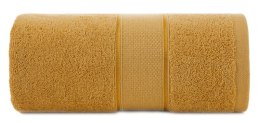 Ręcznik Liana 70x140 musztardowy z błyszczącą nicią 500 g/m2 Eurofirany