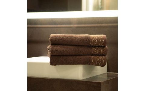 Ręcznik Ravenna 70x140 brązowy irchowy 450 g/m2 5692 Zwoltex Ręcznik Ravenna 70x140 brązowy irchowy 450 g/m2 5692 Zwoltex