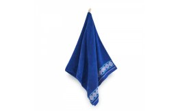 Ręcznik Rondo 2 30x50 chabrowy 8672/7 Zwoltex 23