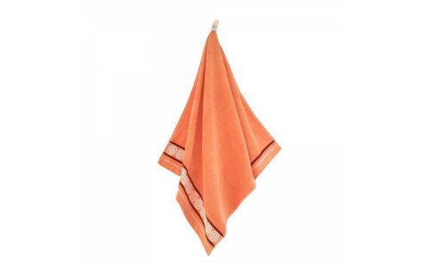 Ręcznik Rondo 2 70x140 papaja 500 g/m2 8672/10 Zwoltex 23 Ręcznik Rondo 2 70x140 papaja 500 g/m2 8672/10 Zwoltex 23
