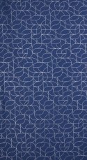 Zasłona 140x250 Evi granatowa złota z błyszczącym nadrukiem geometrycznym gotowa na przelotkach Eurofirany Zasłona 140x250 Evi granatowa złota z błyszczącym nadrukiem geometrycznym gotowa na przelotkach Eurofirany