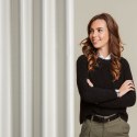 Zasłona 140x250 Selina kremowa zaciemniająca z błyszczącą nicią gotowa na przelotkach Eurofirany Zasłona 140x250 Selina kremowa zaciemniająca z błyszczącą nicią gotowa na przelotkach Eurofirany