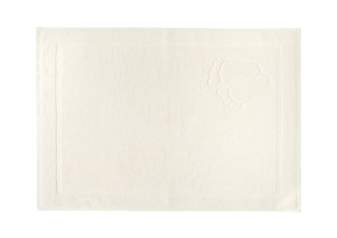 Dywanik łazienkowy 50x70 Stopki kremowy bawełniany frotte 650g/m2 Faro Dywanik łazienkowy 50x70 Stopki kremowy bawełniany frotte 650g/m2 Faro