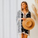 Firana gotowa 140x250 Eva biała o strukturze siatki gotowa na przelotkach Eurofirany Firana gotowa 140x250 Eva biała o strukturze siatki gotowa na przelotkach Eurofirany