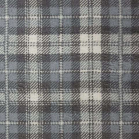 Koc narzuta 200x220 Santa szary kremowy krata świąteczny Eurofirany Koc narzuta 200x220 Santa szary kremowy krata świąteczny Eurofirany