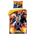 Pościel bawełniana 140x200 My Hero Academia + worek bawełniany poszewka 70x90 5422BL Halantex Pościel bawełniana 140x200 My Hero Academia + worek bawełniany poszewka 70x90 5422BL Halantex