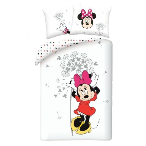 Pościel bawełniana 140x200 Myszka Minnie poszewka 70x90 MN010BL Halantex Pościel bawełniana 140x200 Myszka Minnie poszewka 70x90 MN010BL Halantex
