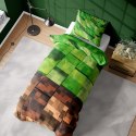 Pościel bawełniana 160x200 Pikselowy świat zielona dla gracza 3663 A Panelowa 38 Pościel bawełniana 160x200 Pikselowy świat zielona dla gracza 3663 A Panelowa 38