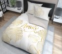 Pościel bawełniana 220x200 biała złota Amore 4718 A Holland Home 71 Pościel bawełniana 220x200 biała złota Amore 4718 A Holland Home 71